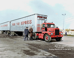 Penn Yan Express and Pierce Motor Freight - Colorized