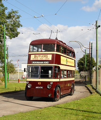 Sandtoft Trolley Bus Museum 60th Anniversary Weekend.
