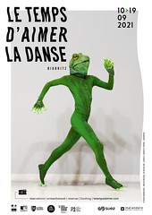 Affiche Festival "Le temps d'aimer la Danse" de Mirabelwhite