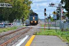 VIA Train 35 at Casselman Sept 10, 2021