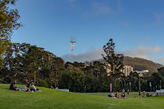 Reading "Beautiful World, Where Are You" in Golden Gate Park