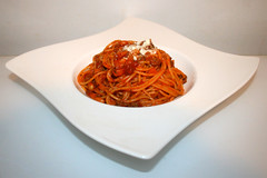 Baked beans spaghetti / Spaghetti mit gebackenen Bohnen