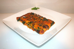 Spinach salami kidney bean pizza - reloaded / Spinat Salami Kidneybohnen Pizza - Reloaded