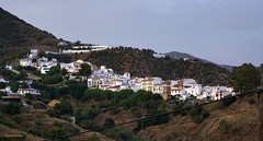 La villa de Totalán. Málaga. Andalucia.