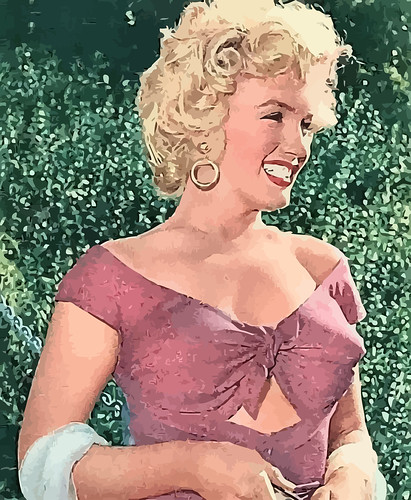 Marilyn como invitada de honor en la fiesta de Ray Anthony el 3 de agosto de 1952