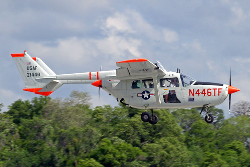 N446TF   (67-21446 / 21446) Cessna O-2B Super Skymaster [337-0454] (Ex United States Air Force) Lakeland-Linder~N 16/04/2010