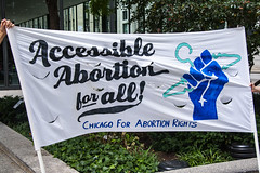 Protesting the Texas Anti-Abortion Law SB 8 Chicago Illinois 9-18-21
