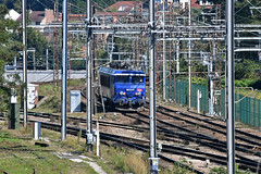 Trains and rail tracks