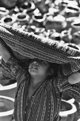 Chichicastenango. Mercado y retratos.Guatemala. 1997