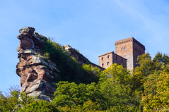 Trifels castle (Palatinate, October 2021)