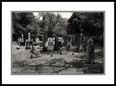 Church graveyard at Waddell Memorial Presbyterian Church