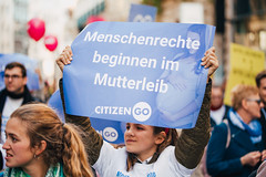 Marsch fürs Leben und Gegendemo der Abtreibungsbefürworter am 16.10.2021 in Wien