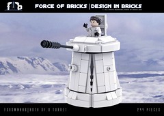 MOC - Force of Bricks Hoth DF.9 Turret (fobswm006)