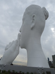 Waters Soul, 80 Foot High Sculpture, Jersey City, New Jersey