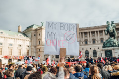 Protest in Vienna, Austria against Lockdown and Vaccine Mandate - 20th November 2021