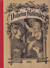 Daheim Kalender 1886