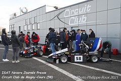 27/11/2021 ISAT Nevers Journée Presse Formula Student France au Circuit Club de Magny-Cours (58)