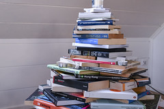 Christmas Tree with Books