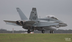 75 Sqn F/A-18A & B Hornet's last landing at Williamtown 30-11-2021