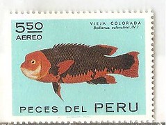 Stamps from Peru