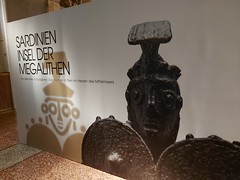 Germany 2021 - 21 August - Berlin - Neues Museum - Sardigna Island of the Megaliths exhibit