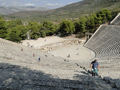 Epidaurus site, Peloponnese, Greece