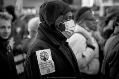 Paris, marche des solidarités, le 18 décembre 2021