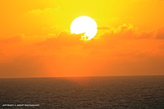 sunset at sea Leaving St Lucia 12/12/2021