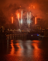 New Years Eve 2021/2022 Chicago River Fireworks