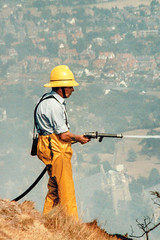 Firefighters on the Hills
