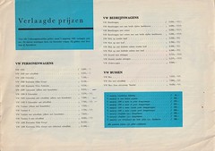 prijslijst Augustus 1963