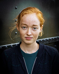 Redhead portraits: Krista