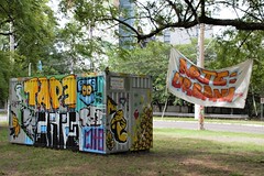 graffiti - container nos Açorianos