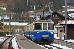 Switzerland MOB (Montreux Oberland Bernois Bahn)