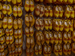 The wooden clogs of Netherlands