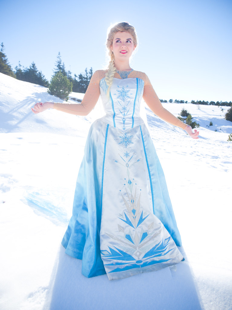 Shoot - Elsa - Frozen - Images En Scene - Aigoual -2021-12-19- P2533073