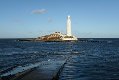 St. Mary's Island & Lighthouse.