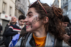 Paris, manifestation du 12 février 2022 des Gilets Jaunes