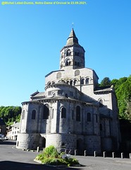 Visite de La basilique Notre-Dame d’Orcival le 23 septembre 2021