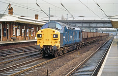 1970's-1980's  - A random selection of class 37 locos in BR Blue livery