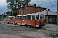 Irkutsk Straßenbahn 1984, 1992 und 2000
