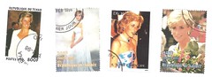 Stamps  Diana  Princess Of Wales 