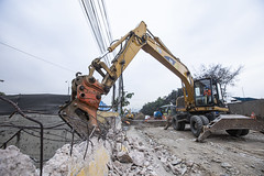 210222 Municipalidad de Lima reinició labores de reconstrucción del puente Huaycoloro y accesos 