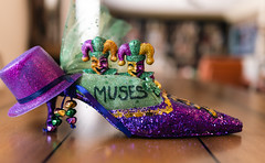 Cannon Shoes for the Krewe of Muses