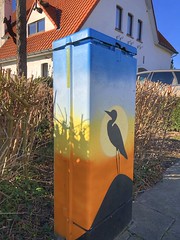 Street art project Tour Elentrik in Heverlee (by @Treepack)