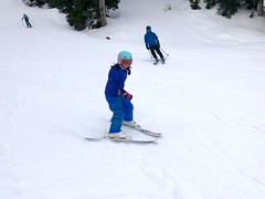 Skiing with Eve - February 2022