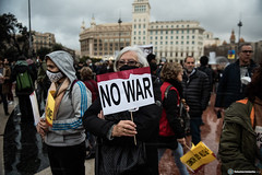 02_02_2022 Manifestació contra la guerra a Ucraïna