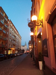 Świdnica in the evening:)