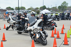 2020 Capital of Texas Police Motorcycle Chute Out