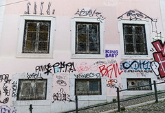 Street Art Lisbonne Bairro Alto Janvier2022